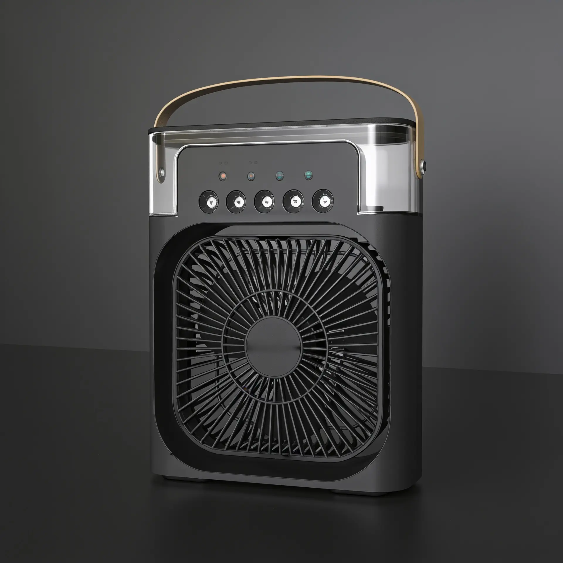 Portable Mini Air Cooler with Humidifier & LED Night Light